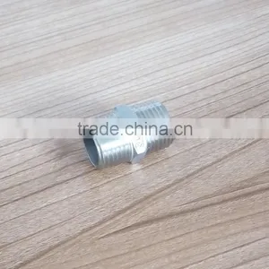Hex Nipple 1/2" Male x 1/2" Male 304 Stainless Steel Threaded Pipe Fitting thumbnail-1