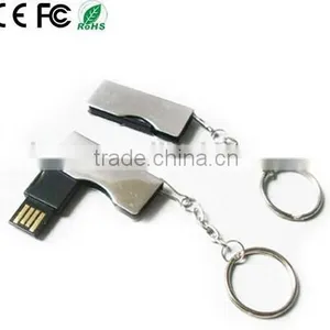 Promotional Folding Business Usb Flash Disk With Key Ring, Gift USB thumbnail-1