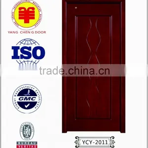 Oak Wood HDF MDF Doors Simple Bedroom Door Design thumbnail-1