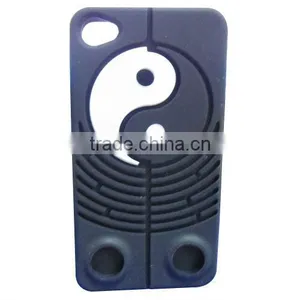 Creative Slicone Rubber Case for IPhone thumbnail-1