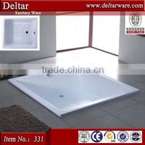 Adult 1.7m Length Bathtub, 10mm Thickness Acrylic Bathtubs, Project Cheapest Simple Bathtub Factory thumbnail-2