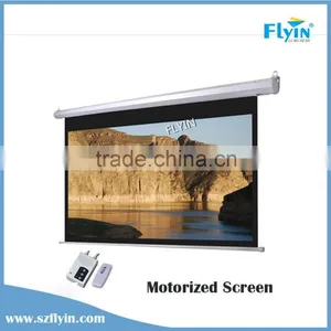 Motorized Projection Screen/Projector Screen/Matte White Electric Screen thumbnail-1