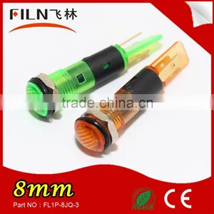 IP67 Network Analyz Plastic 8mm 24v Red White Green Blue Yellow Led Traffic Light thumbnail-2