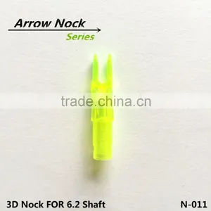 3D Arrow Nocks for Glassfiber Arrow and Carbon Arrow Shaft thumbnail-3