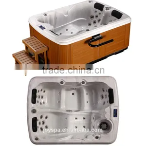 Acrylic Material and Massage Function 2 Person Spa Hot Tub Outdoor Spa Bath thumbnail-1