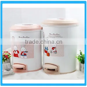 Colorful Plastic Gabage Can thumbnail-2