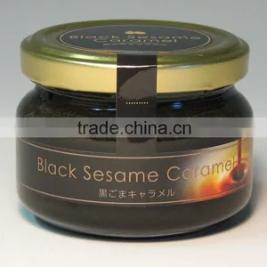 Sweet and Delicious Black Sesame Caramel Made in Japan Suitable for Cookies thumbnail-1