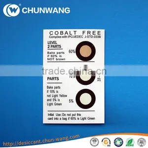Top Selling 10%-60% 6dots Humidity Indicator Card for PCB Components thumbnail-5