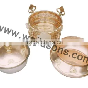 HANDMADE FANCY CHAFING DISH FOR SALE | NEW DESIGN CHAFING DISH | BRASS PLATED CHAFING DISH | HOTEL USED CHAFING DISH thumbnail-6