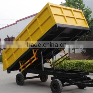 YUNTAI Farm Dump Trailers for Tractor thumbnail-2