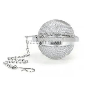 Eco-friendly Food Grade Stainless Steel Tea Infuser Ball thumbnail-5