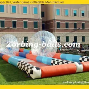 Body Zorbing Ball Soccer Zorb Ball Football Bubble Bumper Human Hamster Water Walking Roller thumbnail-5