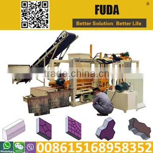 QT4-18 Hydraulic Fly Ash Brick Pressing Machine thumbnail-1