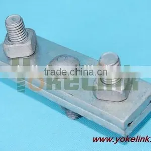 Overhead Line Straight 6462 5/8 Carriage Clamping Bolted Guy Clamp thumbnail-1