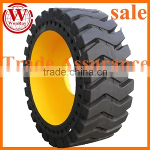 no Down Time Solid Rubber 20.5-25 Loader Tires Otr thumbnail-1