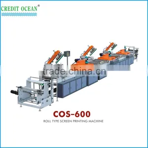 COS300 6 Colors Professional Roll Type Automatic Silk Fabric Screen Printing Machine thumbnail-2