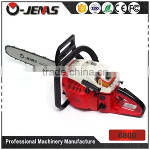 Ojenas Durable 68cc 3.2kw Agriculture Garden Tools Petrol Chain Saw Wood Cutting Machine thumbnail-2