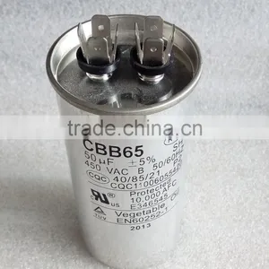 Aluminum Run Capacitor CBB65 Air Conditioner Parts 250V 370V 440V thumbnail-1