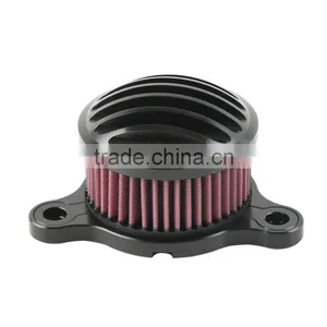 Black Air Cleaner Intake Filter For Sportster 48 72 XL883 XL1200 04-16 thumbnail-3