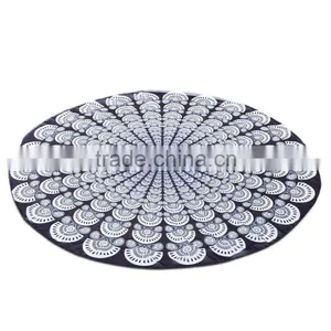 1PC Printed Compressed Mat Camping Microfiber Fabric Portable Lightweight Swimming Pad Mat Cushion thumbnail-2