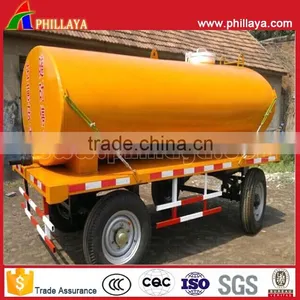 Full Type 2Axle 10 Tons 10000 Liter Water Tank Truck Trailer With Drawbar thumbnail-4