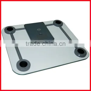 200kg Digital Body Fat Water Bone Calories BMI Analyser Glass Bathroom Scales thumbnail-4
