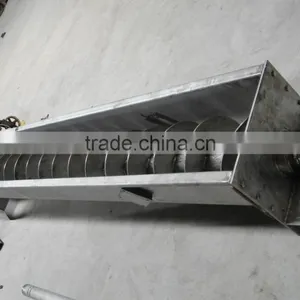 U-shape Stainless Steel Screw Conveyor Used for Food Industry, SS304 Screw Conveyor thumbnail-4
