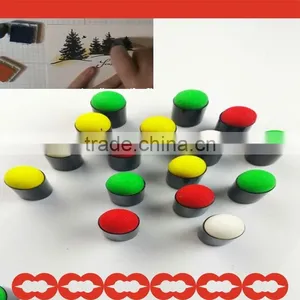 High Quality SPONGE DAUBERS for Stamping, Inking, Chalking and More! PKG 50 thumbnail-2