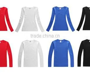 2016 Newest Sublimation Cotton Plain White Bulk Blank T Shirt thumbnail-2