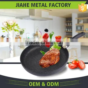 Marble Coating Non-Stick Gas Frying Pan With Bakelite Handle thumbnail-1