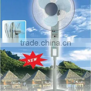 ABS and PP Home Solar Fans Energy Saving Floor Motor Air Fan thumbnail-1