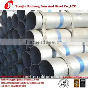 ISO 65 Standard Hot Dipped Galvanized Steel Pipe thumbnail-1