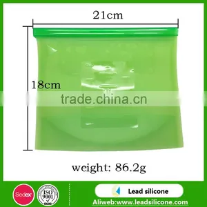 Wholeasale High Quantity Keep Fresh Silicone Food Storage Bag,Keeping Food Fresh thumbnail-4