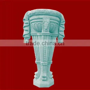 Chinese Manufacturer Artificial Sanstone Plant Flower Pots Planters For Sale thumbnail-1