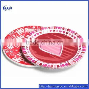 Stocklot 9 Inches Disaposable Birthday Party Paper Plate for Europe Market thumbnail-1