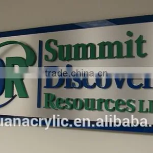 High Quality Factory Provide Safety Moulded Acrylic Signage thumbnail-5