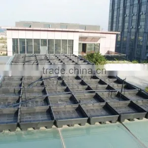 SOL 2015 Roof Green Garden Plastic Planters Green Roof System thumbnail-4