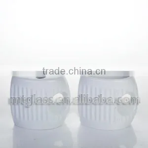 White Porcelain Ceramic Bathroom Ceramic Toothbrush Holder thumbnail-1