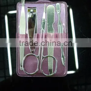 2016 Cheapest Hot Sale Manicure Set Nail Clipper &pedicure Set With Pvc Bag thumbnail-1