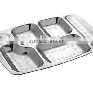 65cm Stainless Steel Sturdy Structure Serving Tray thumbnail-2