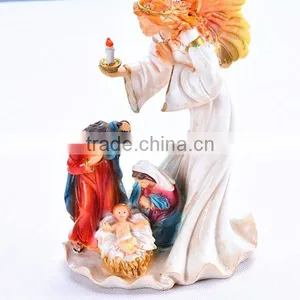 Cheap Religious Decorative Holy Family Christmas Nativity Set thumbnail-2