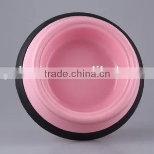 Plastic Slip-resistant Pet Bowl With Rubber Bottom/ Dog Bowl thumbnail-1