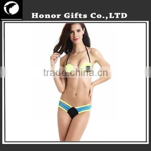 2016 Hot Girl Sexy Bikini Swimwear Tassels Swimwear One Piece thumbnail-1