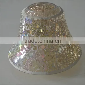 Small Glass Oil Lamp for Candle Mosaic Table Lamp thumbnail-5