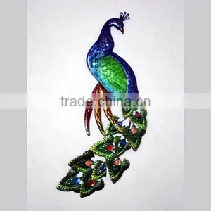 Metal Peacock Wall Art Decor thumbnail-1