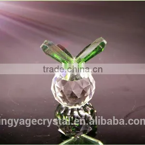 Nice Green Crystal Butterfly With a Crystal Ball as Islamic Religious Gifts thumbnail-3