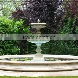 Chinese Stone Carving Garden Fountain Marble Outdoor Water for Sale thumbnail-3