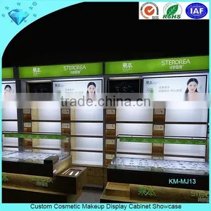 Custom Cosmetic Makeup Display Cabinet Showcase thumbnail-1