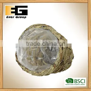 Round Natural Rattan Basket for Garden Planter thumbnail-4