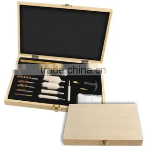 High Quality Gun Cleaning Kit in Wooden Box thumbnail-4